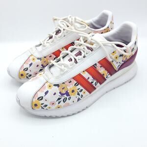 Adidas SL Andridge her studio London Floral Print fx8106 red women's size 11